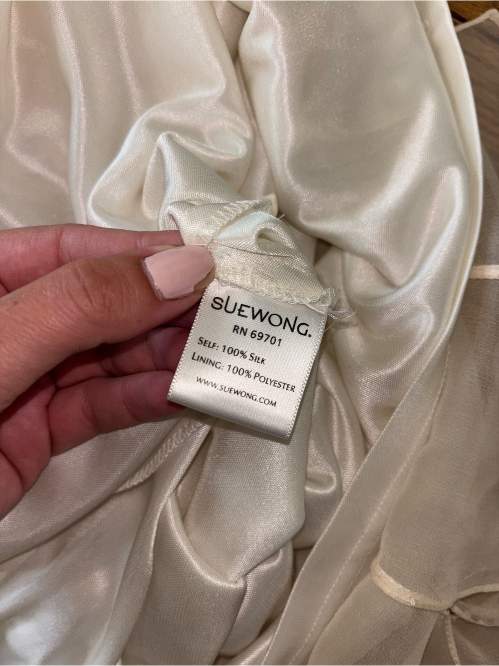 Sue Wong Nocturne Beaded Silk Chiffon Mini Dress - Picture 6 of 14